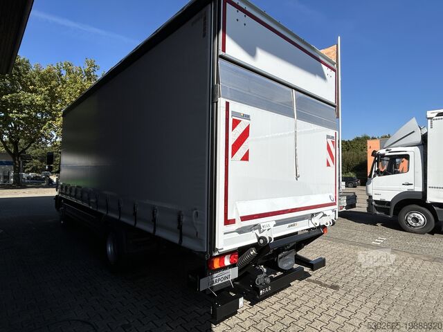 Truck with flatbed & tarpaulin Mercedes-Benz Atego 1524L 4x2 15t 7,3m. Edscha-Verdeck