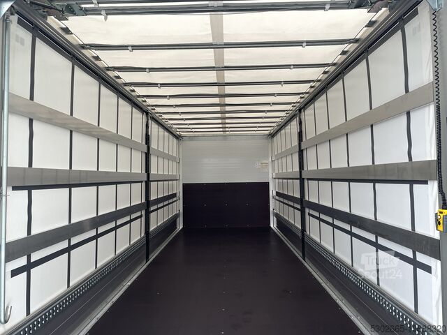 Truck with flatbed & tarpaulin Mercedes-Benz Atego 1524L 4x2 15t 7,3m. Edscha-Verdeck