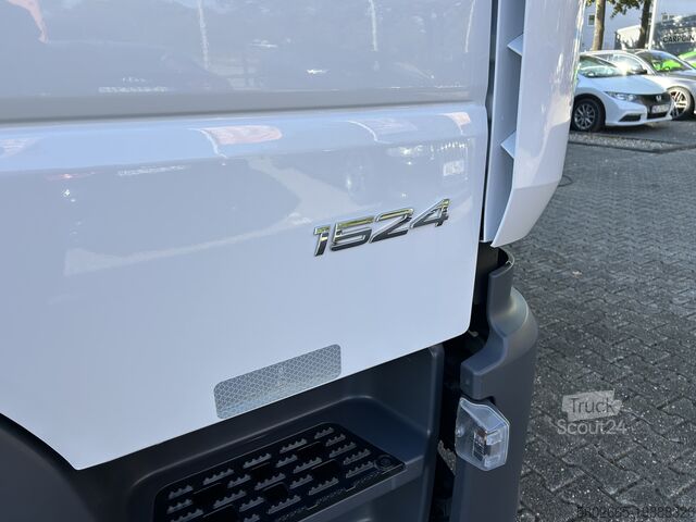 Truck with flatbed & tarpaulin Mercedes-Benz Atego 1524L 4x2 15t 7,3m. Edscha-Verdeck