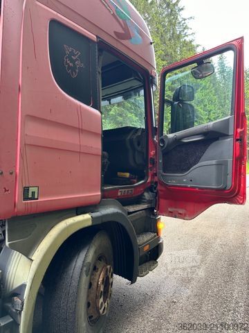 Kippers vrachtauto SCANIA 114G 380 ABSETZKIPPER TELESKOP