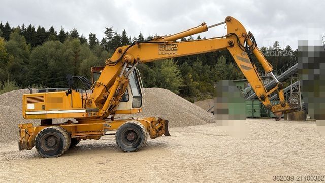 Mobiele graafmachine LIEBHERR A902 LITRONIC MOBILBAGGER