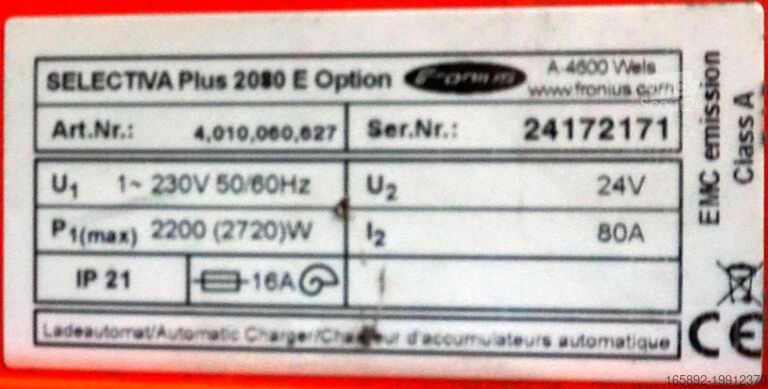 Truckbatteri FRONIUS Selectiva Plus 24 V/80 A