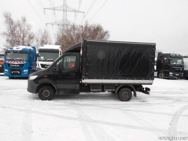 Gardinsidad skåpbil MERCEDES-BENZ Sprinter III Pritsche 317 CDI