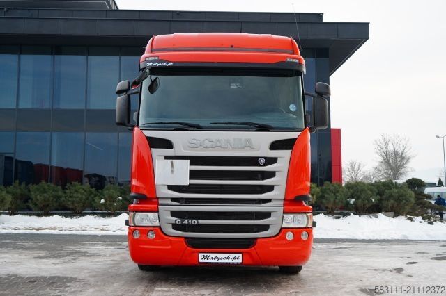 Standard dragbil SCANIA G 410 / RETARDER / HYDRAULIKA / PE?NY ADR / ALUF