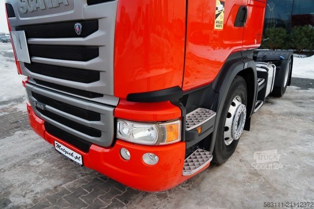 Standard dragbil SCANIA G 410 / RETARDER / HYDRAULIKA / PE?NY ADR / ALUF
