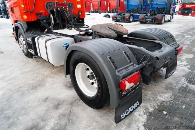 Standard dragbil SCANIA G 410 / RETARDER / HYDRAULIKA / PE?NY ADR / ALUF