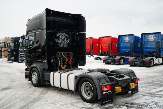 Standard dragbil SCANIA R 410 / MEGA / RETARDER / I-PARK COOL / TOPLINE