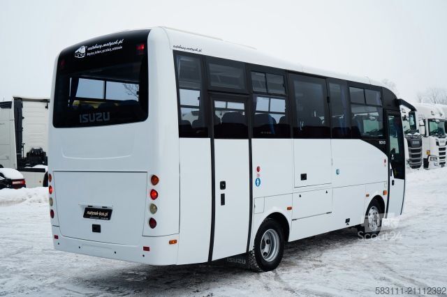 Διαπεριφερειακό λεωφορείο ISUZU NOVO / EURO 6 / RETARDER / SPROWADZONY / 7 METR