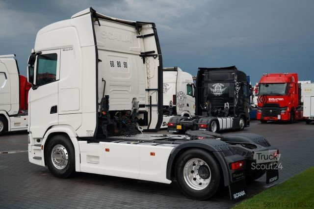 Standard dragbil SCANIA S 450 / RETARDER / I-PARK COOLÂ Â / ALUFELGI /