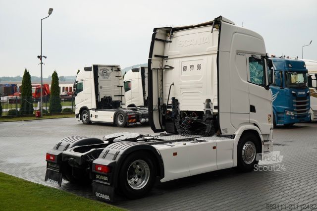 Standard dragbil SCANIA S 450 / RETARDER / I-PARK COOLÂ Â / ALUFELGI /