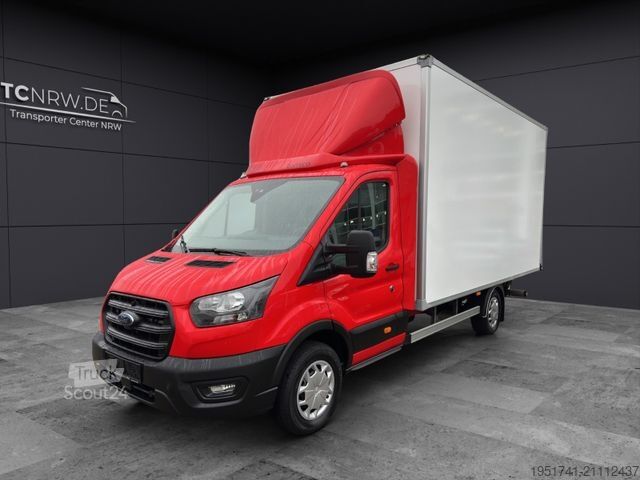 Vrachtwagen met bakwagen FORD Transit Koffer LBW Tür Klima 4,48mx2,30mx2,14m