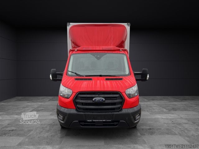 Vrachtwagen met bakwagen FORD Transit Koffer LBW Tür Klima 4,48mx2,30mx2,14m