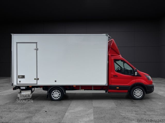 Vrachtwagen met bakwagen FORD Transit Koffer LBW Tür Klima 4,48mx2,30mx2,14m