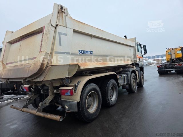 Ανατρεπόμενο φορτηγό MAN TGS 35.440 / 8X4 / Manual / Mulde 19 Kubik