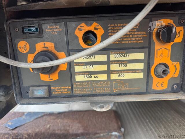 Bâche coulissante Iveco EuroCargo 120 **120EL17-BELGIAN ORIGINE-AC**