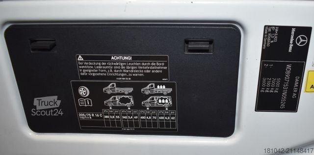 Camion de pompiers MERCEDES-BENZ Sprinter Rettungswagen