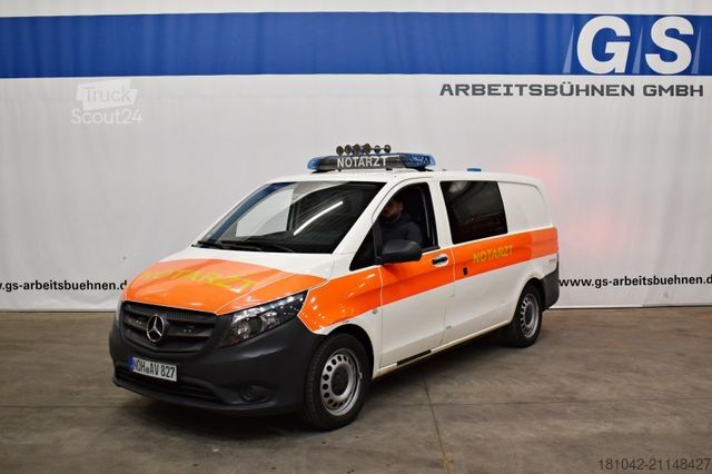 Camion de pompiers MERCEDES-BENZ Vito 4x4 Notarzt Einsatzfahrzeug NEF