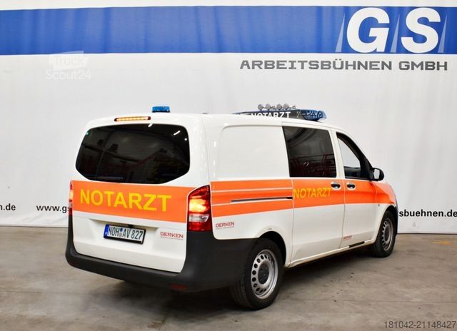 Camion de pompiers MERCEDES-BENZ Vito 4x4 Notarzt Einsatzfahrzeug NEF