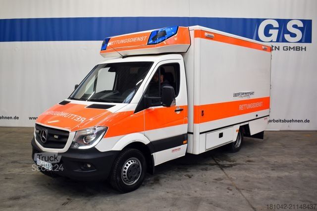 Camion de pompiers MERCEDES-BENZ Mercedes Benz Sprinter RTW Rettungswagen
