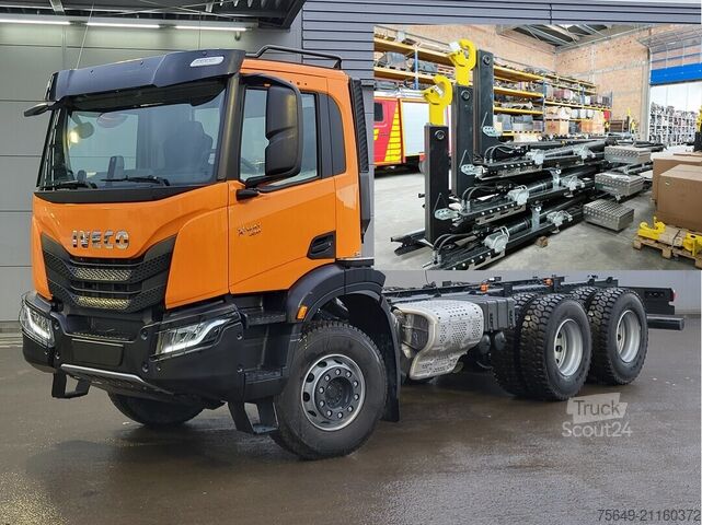 Φορτηγό γερανός roll-off Iveco-Magirus X-Way AD300X42Z 6x4 X-Way AD300X42Z 6x4, Motorabtrieb