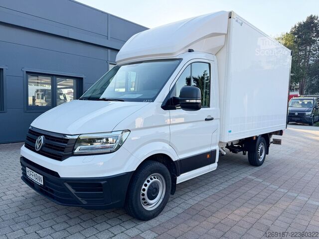 Dėžinis furgonas VOLKSWAGEN Crafter Koffer 3,5t Ladebordwand *AHK 3t*