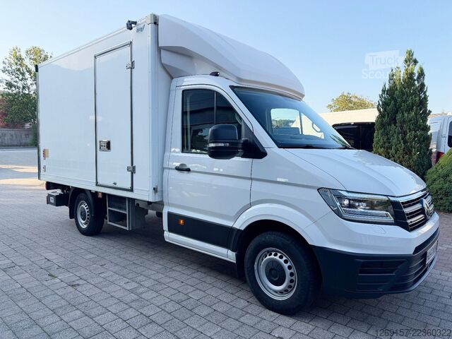 Dėžinis furgonas VOLKSWAGEN Crafter Koffer 3,5t Ladebordwand *AHK 3t*