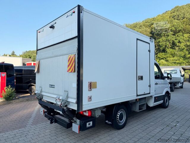 Dėžinis furgonas VOLKSWAGEN Crafter Koffer 3,5t Ladebordwand *AHK 3t*