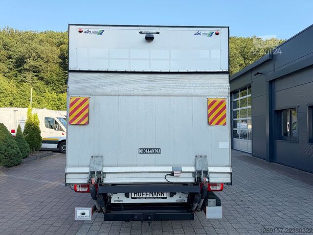 Dėžinis furgonas VOLKSWAGEN Crafter Koffer 3,5t Ladebordwand *AHK 3t*