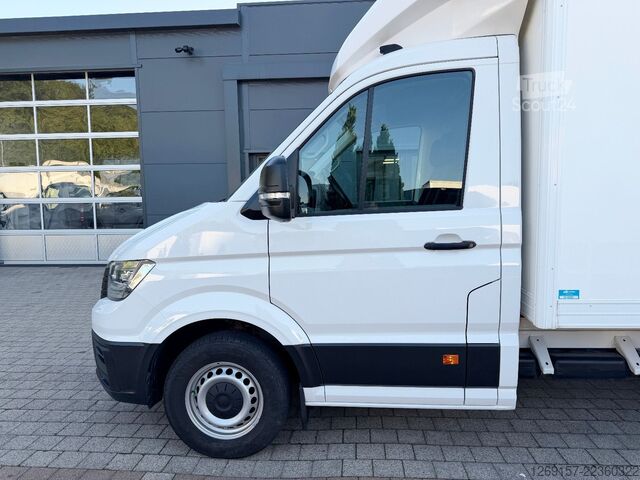 Dėžinis furgonas VOLKSWAGEN Crafter Koffer 3,5t Ladebordwand *AHK 3t*