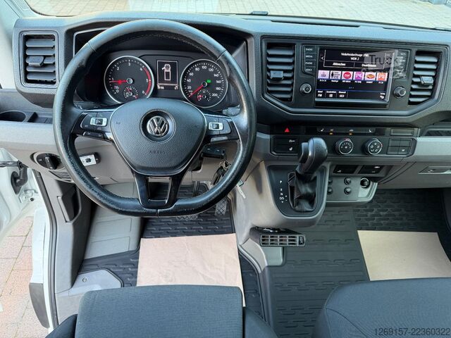 Dėžinis furgonas VOLKSWAGEN Crafter Koffer 3,5t Ladebordwand *AHK 3t*
