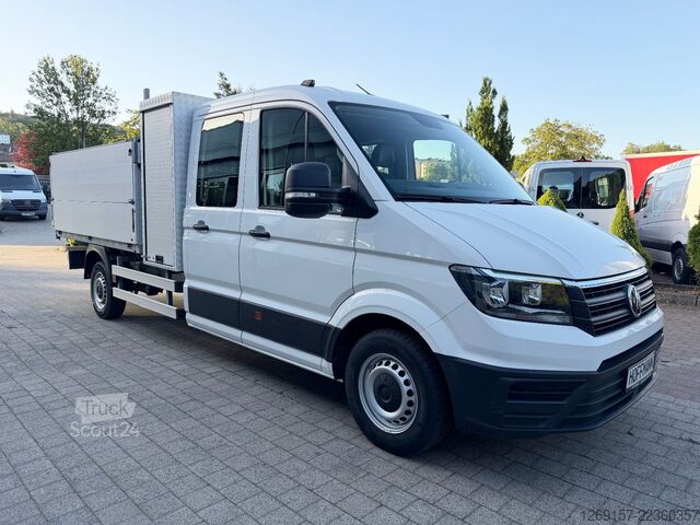 Самосвален ван VOLKSWAGEN Crafter Kipper 35 DOKA + Werkzeugbox lang FWD
