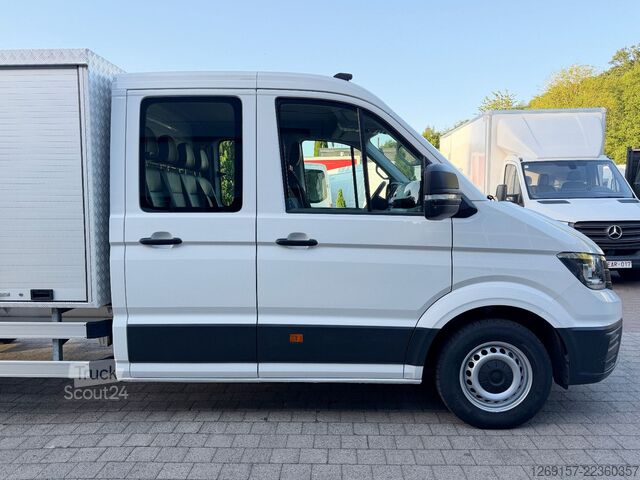 Самосвален ван VOLKSWAGEN Crafter Kipper 35 DOKA + Werkzeugbox lang FWD