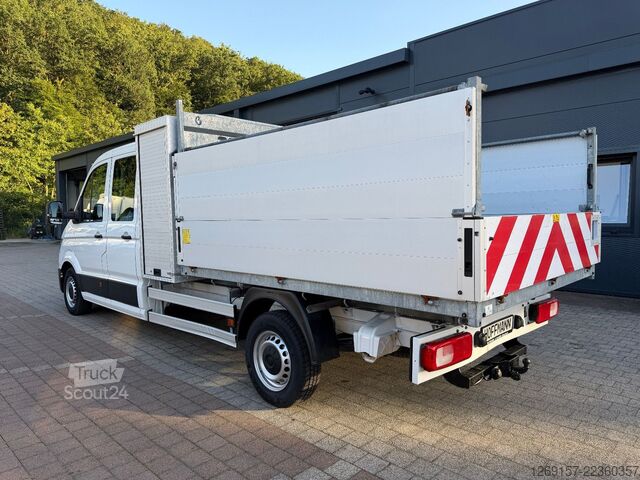 Самосвален ван VOLKSWAGEN Crafter Kipper 35 DOKA + Werkzeugbox lang FWD