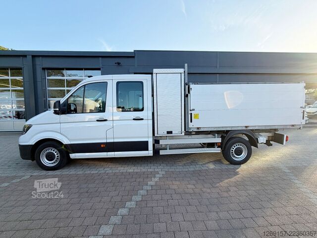 Самосвален ван VOLKSWAGEN Crafter Kipper 35 DOKA + Werkzeugbox lang FWD