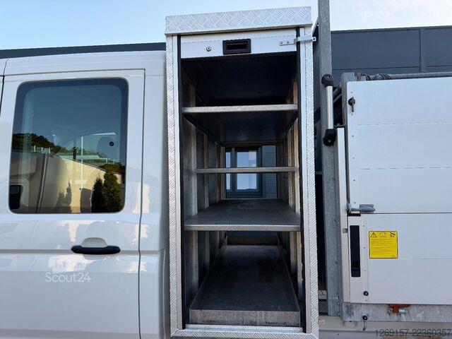 Самосвален ван VOLKSWAGEN Crafter Kipper 35 DOKA + Werkzeugbox lang FWD