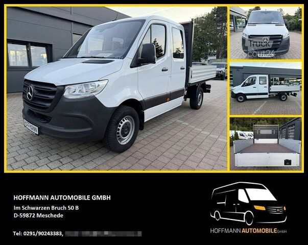 Pick-up furgonas MERCEDES-BENZ Sprinter 317CDI Pritsche DoKa RWD *AHK 3500 KG*