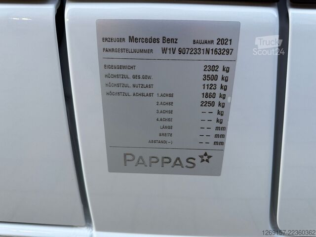 Pick-up furgonas MERCEDES-BENZ Sprinter 317CDI Pritsche DoKa RWD *AHK 3500 KG*