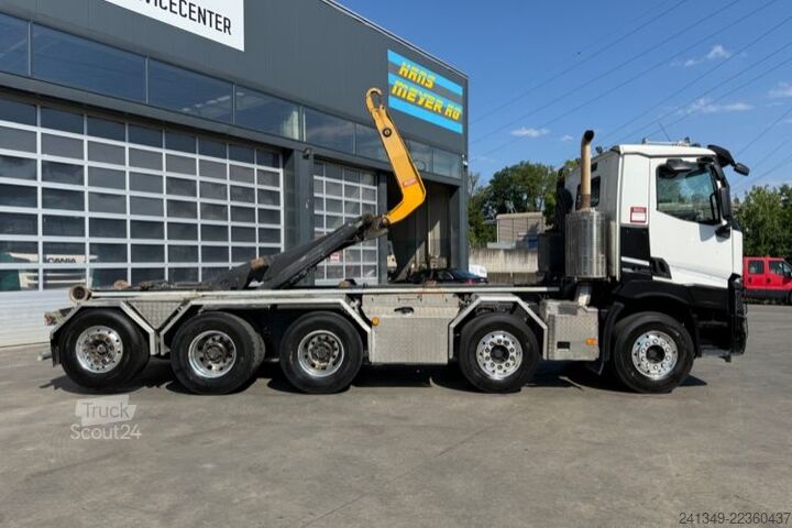 Kanca kasalı yük kamyonu (roll-off) RENAULT C520 10x4 Moser