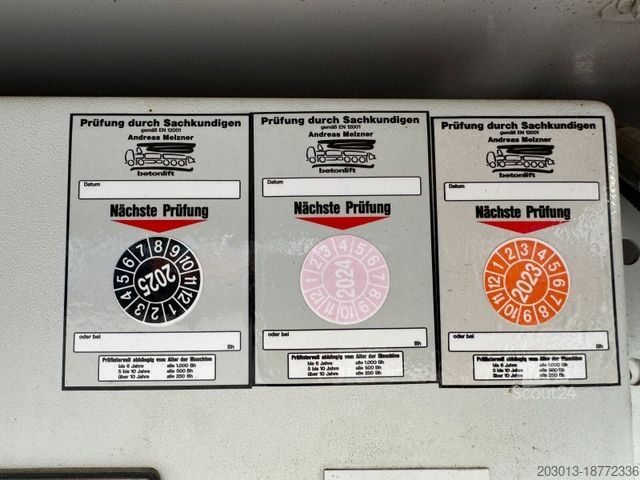 Автобетононасос MERCEDES-BENZ AROCS 3243 8x4 Euro 6 Pumi Putzmeister TMM 24-3