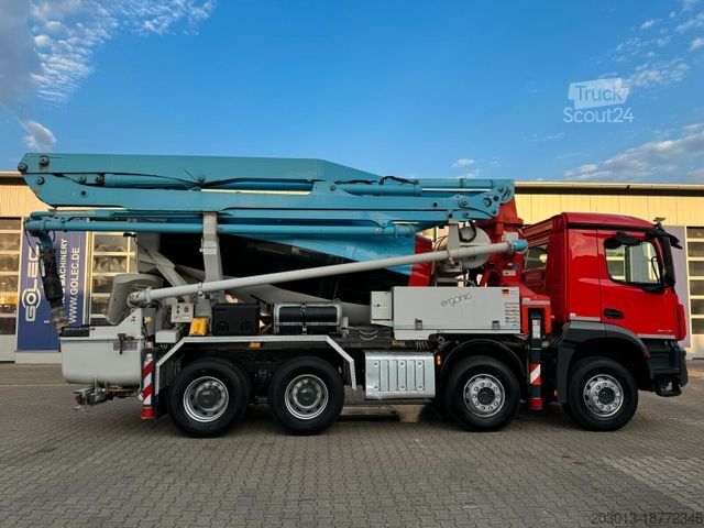 Автобетонозмішувач MERCEDES-BENZ AROCS 3243 8x4 Euro 6 Pumi Putzmeister TMM 24-3