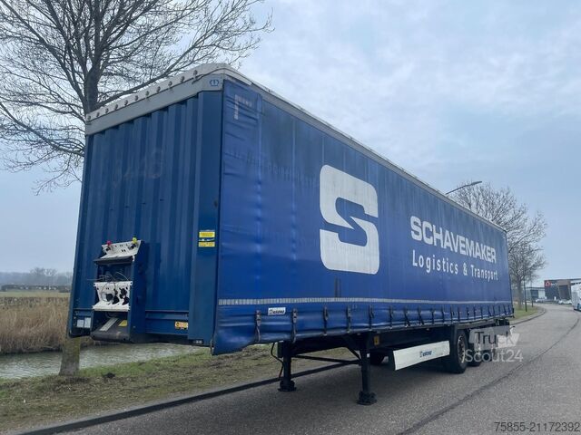 Curtain sided Krone N/A Tautliner / Coil / Discbrakes / SAF Axles /...