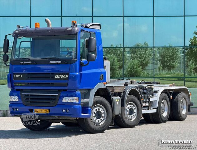 Kroklastebil GINAF X 4241 S 8X4 EURO 5 MANUAL GEARBOX 460 HP ONLY 1