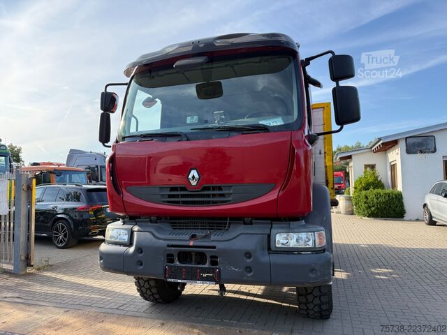 Platforminis sunkvežimis RENAULT Midlum 280 DXI 4x4 Pritsche+LBW/BLATTFEDERUNG
