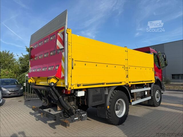 Platforminis sunkvežimis RENAULT Midlum 280 DXI 4x4 Pritsche+LBW/BLATTFEDERUNG