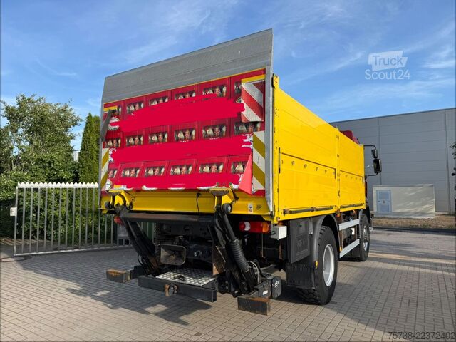 Platforminis sunkvežimis RENAULT Midlum 280 DXI 4x4 Pritsche+LBW/BLATTFEDERUNG