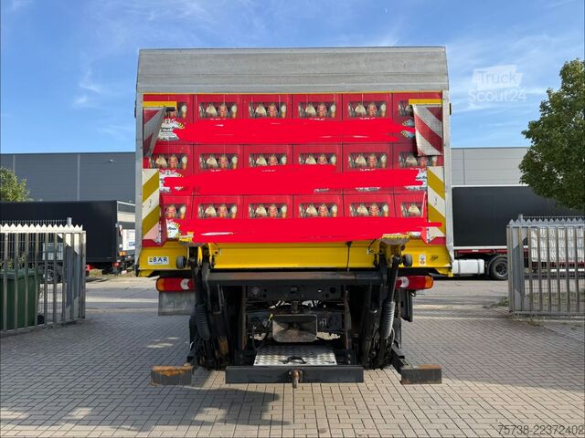 Platforminis sunkvežimis RENAULT Midlum 280 DXI 4x4 Pritsche+LBW/BLATTFEDERUNG
