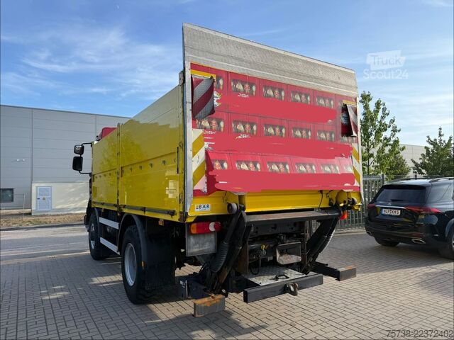 Platforminis sunkvežimis RENAULT Midlum 280 DXI 4x4 Pritsche+LBW/BLATTFEDERUNG
