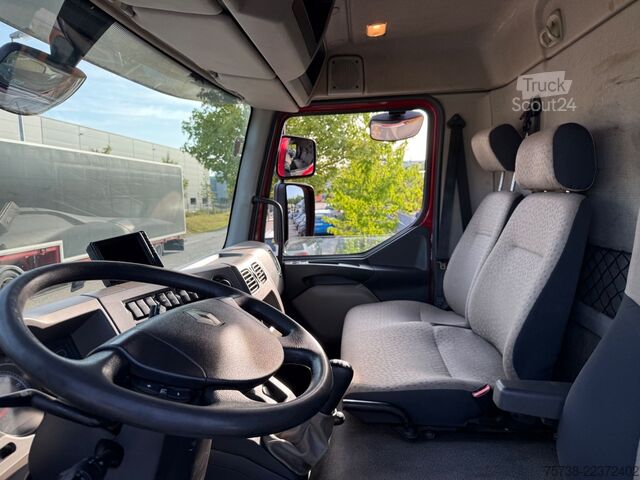 Platforminis sunkvežimis RENAULT Midlum 280 DXI 4x4 Pritsche+LBW/BLATTFEDERUNG