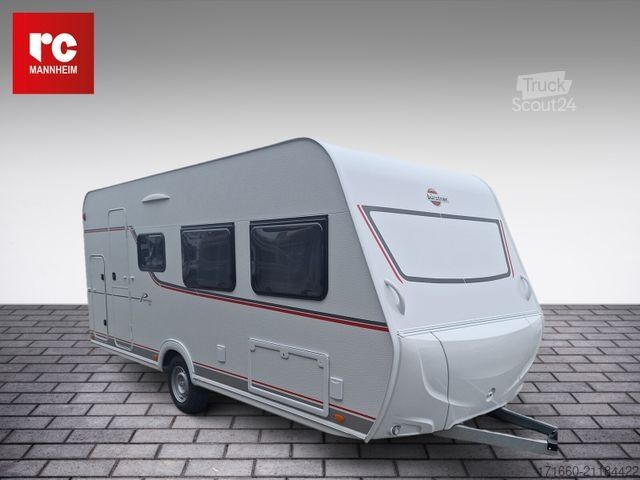 Caravane BÜRSTNER Premio Life 490 TK Etagenbetten, 1500kg