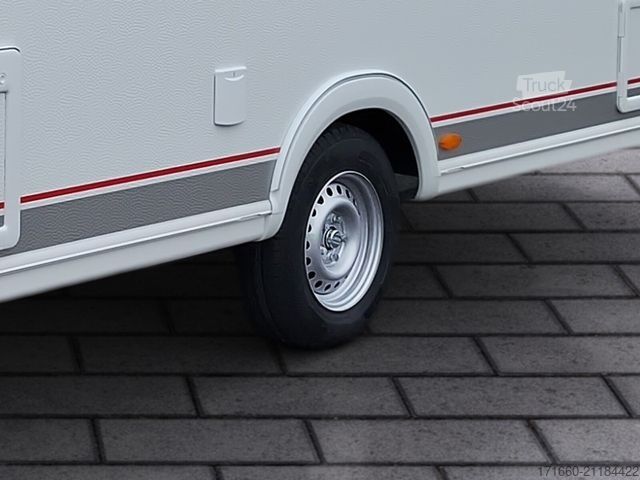 Caravane BÜRSTNER Premio Life 490 TK Etagenbetten, 1500kg